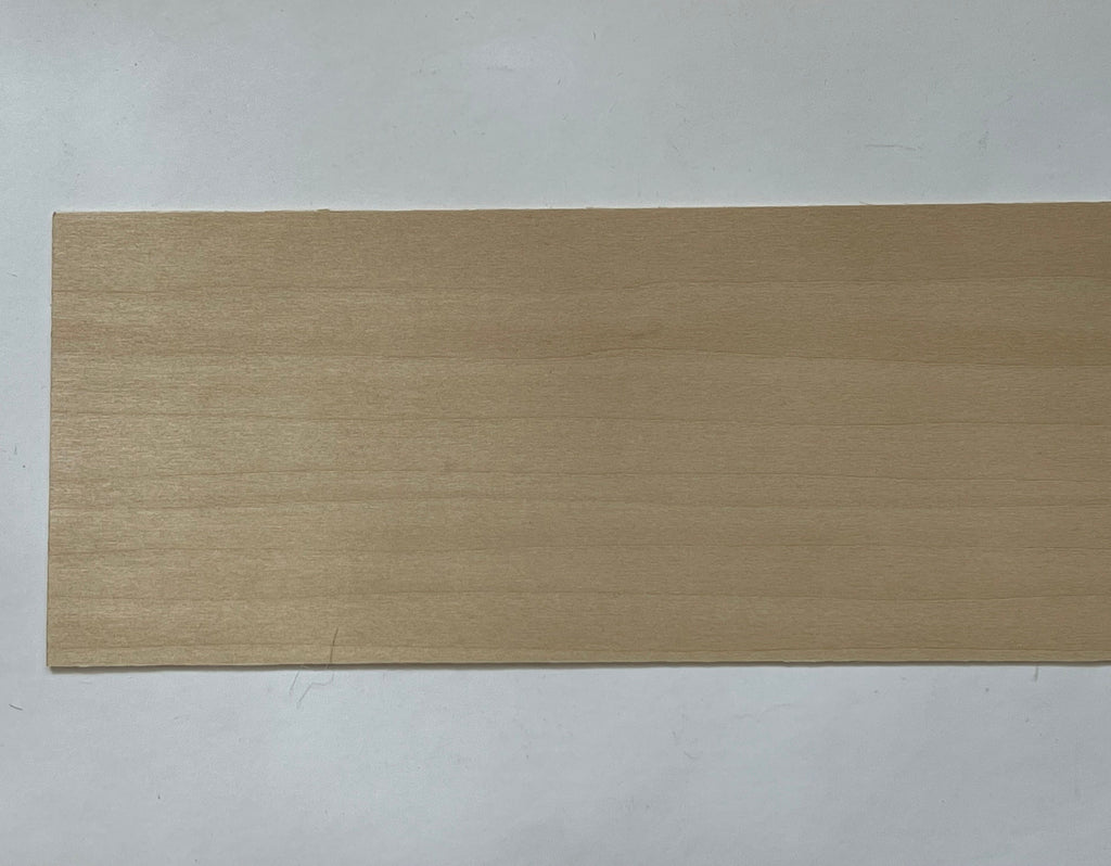 Miniature Oak Wood Sheet for Dollhouse Flooring and Walls, 12 x 3 x 1/32 inch