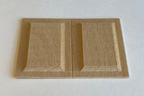 Dollhouse Supplies Wainscoting Panel Miniature Wainscot Panel - J023