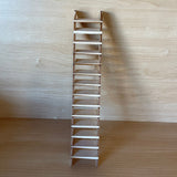 Dollhouse Stairs Staircase Stairway for 10 Inch Ceiling Unfinished Miniature Staircase with 65 Degree Angle