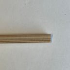 Miniature Classic Cove Wood Cornice Molding for Dollhouse Ceilings, 12 inch long