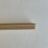 Dollhouse Supplies Miniature Cornice Molding Unfinished 1 Inch Scale Dollhouse Supplies Molding 12 inch long