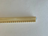 Dollhouse Miniature Dental Crown Molding 18 inch long Dollhouse Ceiling Finishes