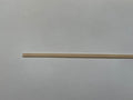 Miniature Thin Flat Wood Strips for Dollhouse Door and Window Trim, Set of 12, 1/8 x 1/32 inch, 12 inch long