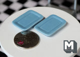 1:12 Dollhouse Supplies Miniature Plate set of 2 - A074