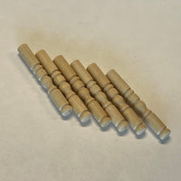 1:12 Dollhouse Miniature Urn Porch Short Spindle Legs Set of 6 - 1.5 Inch Long Each J023