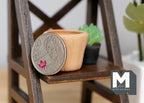 1:12 Dollhouse Supplies Miniature Clay Pottery Planter, clay flower pot gardening 1 12 scale miniature plants container - A065