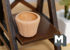 1:12 Dollhouse Supplies Miniature Clay Pottery Planter, clay flower pot gardening 1 12 scale miniature plants container - A065