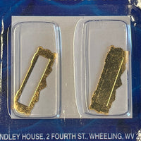 1:12 Dollhouse Miniature Mail Slot , Door Mail Slot , Closed Mail Slot , Brass Mail Slot Set of 2