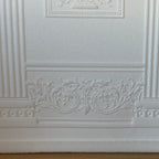 Panneau mural miniature à colonne ionique échelle 1:12, carton mousse gaufré, 11-7/16 x 9-1/4 pouces, accessoire de maison de poupée à faire soi-même