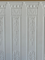 Dollhouse Embossed Wall Columns Panel Sheet 13-1/2" x 9-3/4"