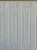 Dollhouse Embossed Wall Columns Panel Sheet 13-1/2" x 9-3/4"