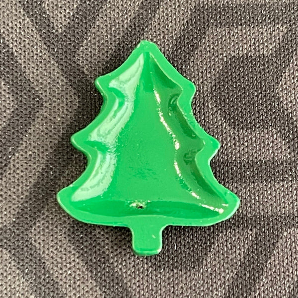 1:12 Dollhouse Supplies Miniature Metal Christmas Tree Candy Dish - G071