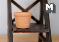 1:12 Dollhouse Supplies Miniature Clay Pottery Planter, clay flower pot gardening 1 12 scale miniature plants container - A065