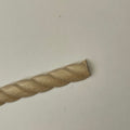 Miniature Twisted Rope Wood Baseboard Molding for Dollhouse Walls, 11-1/2 inch long
