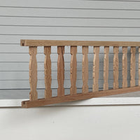 Dollhouse Porch Handrail Miniature House Patio Handrail Panel 12 Inch Long J032