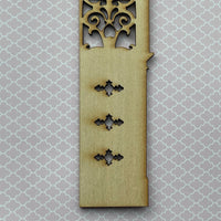 Dollhouse Wall Divider , Room Divider 9 Inch Tall - I043