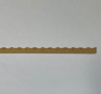 Dollhouse Narrow Victorian Trim , Roof Ridge Trim , Roof Top Trim 12 Inch Long