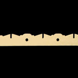Dollhouse Supplies Narrow Victorian Trim , Roof Ridge Trim , Roof Top Trim 12 Inch Long