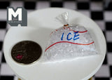 1:12 Dollhouse miniature Bag Of Ice - E040