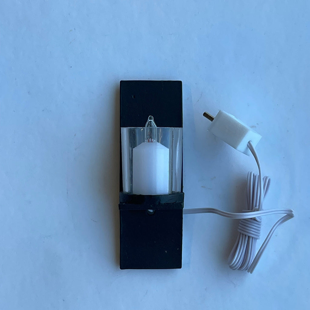 1:12 Miniature Wall Sconce , Wall Light , 12 Volt Plug System K048