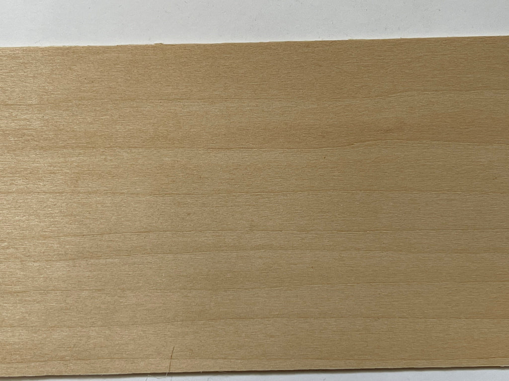 Miniature Oak Wood Sheet for Dollhouse Flooring and Walls, 12 x 3 x 1/32 inch