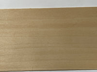 Dollhouse Oak Strip Wood Sheet Plank Siding Wall Panel Batten Panel Miniature Siding Beadboard 12"(L) x 1/32"(D) x 3"(H) - 12 inch long