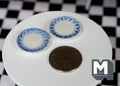1:12 Dollhouse Supplies Miniature Plate set of 2 - A075
