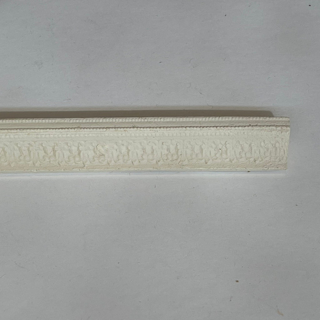 1:12 Scale Miniature Ornate Plaster Cornice Molding for Dollhouse Ceilings, 16-1/2 inch long