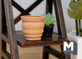 1:12 Dollhouse Supplies Miniature Clay Pottery Planter, clay flower pot gardening 1 12 scale miniature plants container - A065