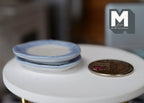 1:12 Dollhouse Supplies Miniature Plate set of 2 - A075