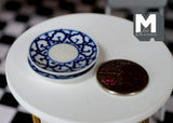 1:12 Dollhouse Supplies Miniature Plate set of 2 - A073