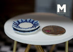 1:12 Dollhouse Supplies Miniature Plate set of 2 - A075