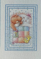 Miniatura a escala 1:12 de alfombras infantiles estampadas con osito y conejito, set de 4, 5-3/8 inch de ancho, suministros DIY para casa de muñecas