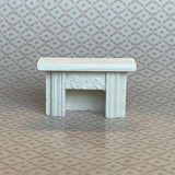 Unfinished Miniature Fireplace Decoration , 1.75 inch wide G099