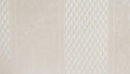 1:12 Scale Miniature Embossed Diamond and Damask Stripe Wallpaper, 20-7/8 x 10-5/8 inch, DIY Dollhouse Supply (pearl white)