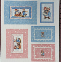 1:12 Miniature Assorted Printed Rugs Ann and Andy Mats Set of 5