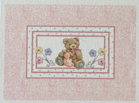 1:12 Miniature Assorted Printed Rugs Little Bear and Bunny Mats Set of 4