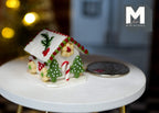 1:12 scale Dollhouse Miniature Christmas Gingerbread House Gingerbread Santa Clause J027