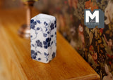 1:12 Dollhouse Supplies Miniature Ceramic Rectangle Flower Vase - B088