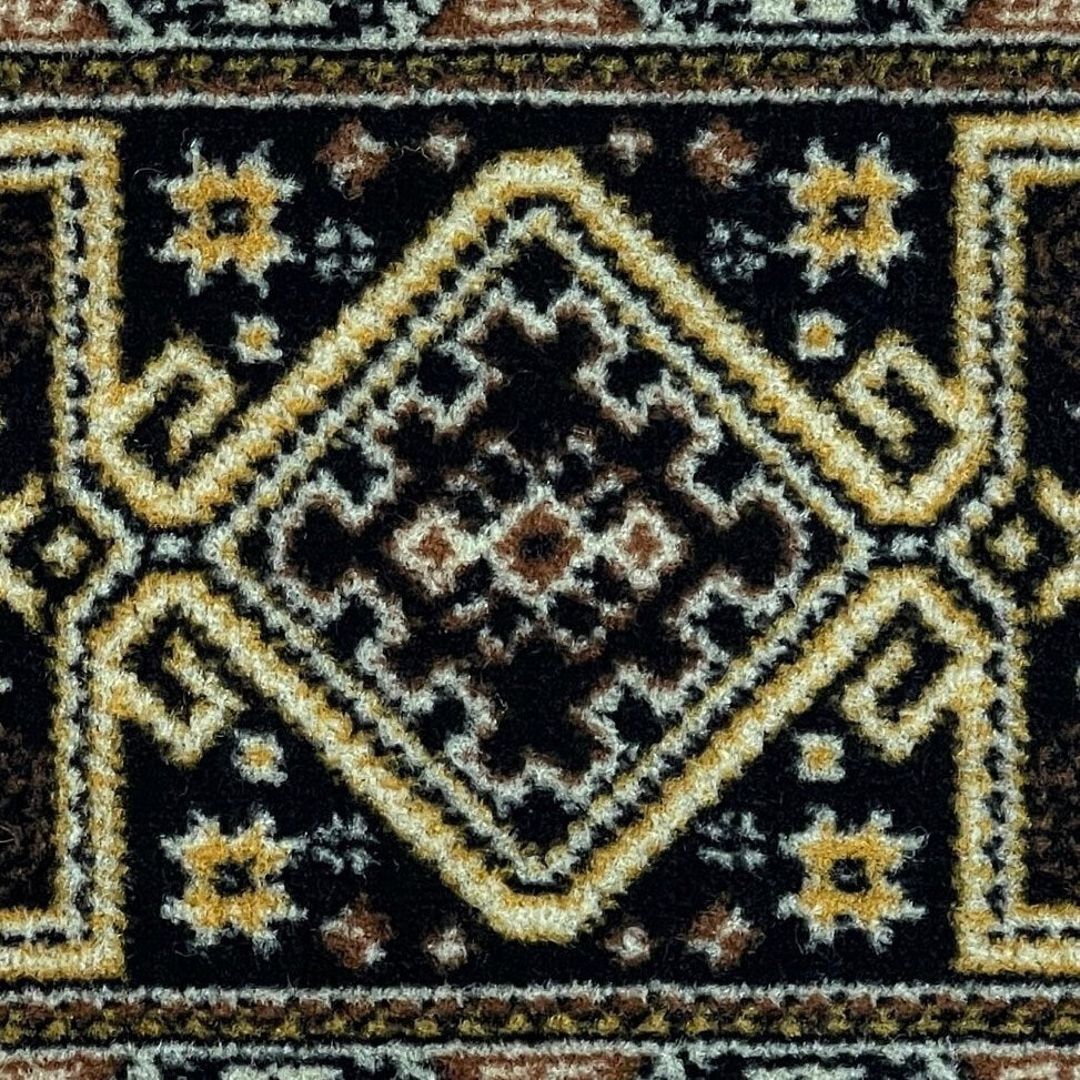 Dollhouse Miniature Large Size Area Rug , Real Wool Carpet 15" x 9" - Z8