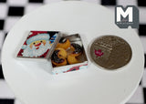 1:12 Dollhouse Supplies Miniature Butter Cookies Box with 6 Cookies G060