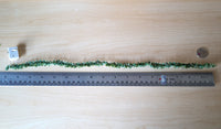 Miniature Christmas Garland Light Strip with 10 Mini LED Lights Battery Powered 17 Inch Long - I045