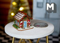 1:12 scale Dollhouse Miniature Christmas Gingerbread House Gingerbread Santa Clause J027