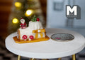 1:12 scale Dollhouse miniature Christmas Cake J027