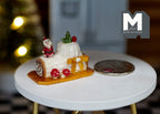 1:12 scale Dollhouse miniature Christmas Cake J027