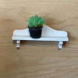 1:12 Dollhouse Supplies Miniature Wooden Wall Shelf - D030