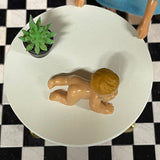 1:12 Dollhouse Supplies Miniature Crawling Figurine - G041