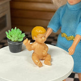 1:12 Dollhouse Supplies Miniature Sitting Figurine - G041