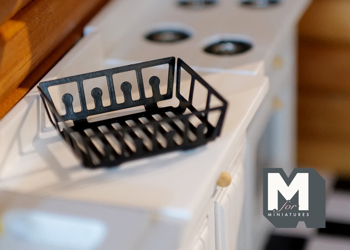 1:12 scale Dollhouse Supplies miniature Dish Rack F061