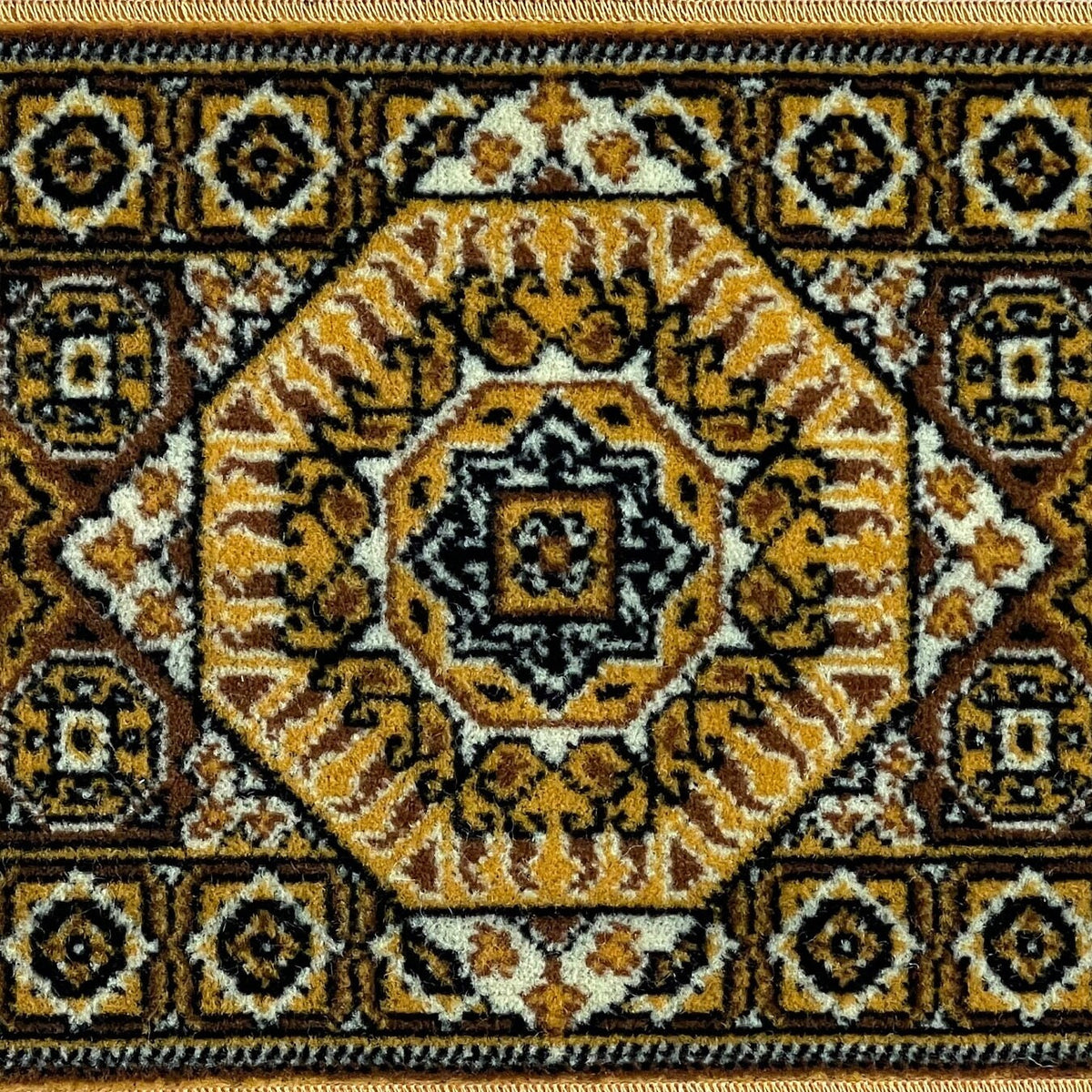Dollhouse Miniature Large Size Area Rug , Real Wool Carpet 15" x 9"